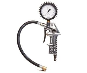 MICHELIN - Inflador con medidor de presión de neumáticos - Presión máxima: 10 bar - Homologado, acoplamiento universal