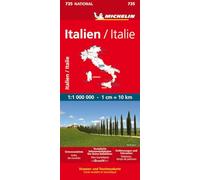 Michelin Italien: Straßen- und Tourismuskarte 1:1.000.000: 735