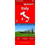 Michelin Italy Map 735 (Maps/Country (Michelin)) [Idioma Inglés]
