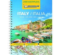 Michelin Italy - Tourist and Motoring Atlas (A4-Spir (Encuadernación de anillas)