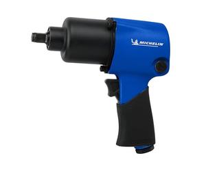 MICHELIN Juego de Llave de impacto Neumática para Compresor, Pistola con 10 Llaves de Casquillo de 1/2", Llave Neumática con 500 Nm de Par - Presión Max 6 Bar