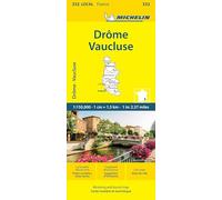 Michelin Local Map 332 - Drôme Vaucluse, France 2024