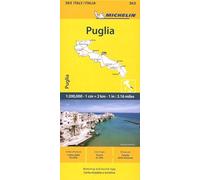 Michelin Map Italy: Puglia 363: Map