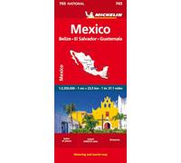 Michelin Map Mexico 765 [Idioma Inglés]