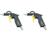 MICHELIN - Pistola de aire de chorro corto - Longitud de la boquilla: 25 mm - Consumo de aire: 300 l/min, Presión máxima: 8 bar (Paquete de 2)