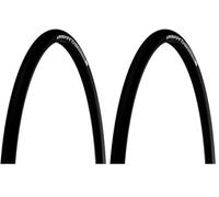 MICHELIN Pro4 Cubierta, Negro, 700 x 23 (Paquete de 2)