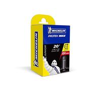 Michelin PROTEK MAX BTT, Camara de aire para bicicleta, 20"x1.75-1.9 Standard, Negro