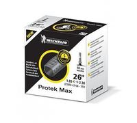 Michelin Protek Max Cámara de aire para bicicleta, válvula presta 40 mm, 26 "1.9-2.30 (47/58 559), negro