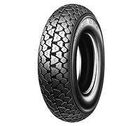 Michelin S83 (3.50-10 RF TT/TL 59J Rueda Delantera, Rueda Trasera) | Perfil alveolado, ranuras para drenar el agua; flanco negro de goma, 1 pieza, índice de carga 59, velocidad J, sin cámara