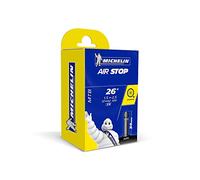 MICHELIN Schlauch C4 Airstop 26" Standart 34 Cámara MTB 26 x 1.50-2.20, válvula Schrader (Gorda), 35 mm, Deportes al Aire Libre, Ciclismo,componentes de Bicicleta, Negro, 37/62-559