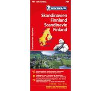 Michelin Skandinavien - Finnland 1 : 1 500 000: Straßen- und Tourismuskarte: 711
