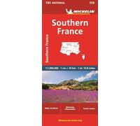 Michelin Southern France Map 725 (Maps/Country (Michelin)) [Idioma Inglés]: 725 National (MAPA NATIONAL)