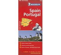 Michelin Spain & Portugal (Michelin Maps) [Idioma Inglés]: 734