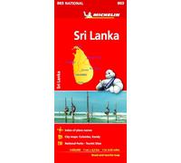 Michelin Sri Lanka Road & Tourist Map 803 [Idioma Inglés]