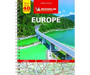 Michelin Straßenatlas Europa (Michelin Road Atlas Europe) [Idioma Inglés]