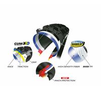 Michelin Wild Enduro Neumático - 27.5 x 2.4 Tubeless Plegable Negro 33tpi