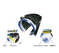 Michelin Wild Enduro Neumático - 29 x 2.4 sin Cámara Pliegue Negro 60tpi Frente