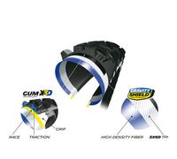 Michelin Wild Enduro Neumático - 29 x 2.4 sin Cámara Pliegue Negro 60tpi Frente