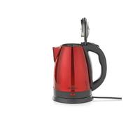 Michelino Hervidor de agua de 1800 W, 1,8 litros, color rojo