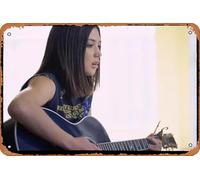 Michelle Branch - Póster de celebridades para decoración de pared del hogar, letrero de metal retro de 20 x 30 cm