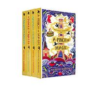 Michelle Harrison A Pinch of Magic Adventure Collection 4 Books Set(A Tangle Of Spells,A Pinch of Magic ,A Sprinkle of Sorcery ,A Storm Of Sisters)