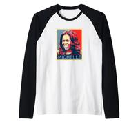 Michelle Obama Mujeres Negras Historia Negra Camiseta Manga Raglan