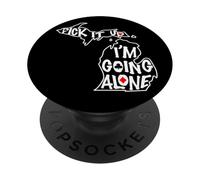 Michigan Euchre Pick It Up I'm Going Alone - Juego de Cartas PopSockets PopGrip Adhesivo