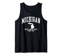 Michigan Great Lakes State - Vintage Camiseta sin Mangas