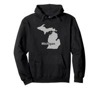 Michigan Home Love Travel State Upper Peninsula Sudadera con Capucha