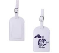 Michigan State Gift Michiganer Travel Trip Souvenir Midwest Pride Gift Great Lakes State Trip Accesorios de equipaje (etiqueta de cuatro puertas)
