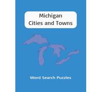 Michigan word search: puzzle book 8.5x11 inches