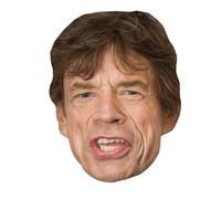 Mick Jagger Big Head. Máscara más grande que la vida.