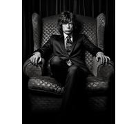 Mick Jagger en la silla | Póster | Arte de pared | Decoración del hogar |