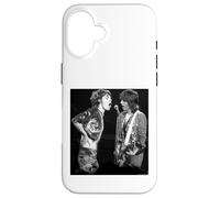 Mick Jagger Keith Richards Rolling Stones de Everard Smith Carcasa para iPhone 16