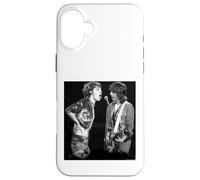 Mick Jagger Keith Richards Rolling Stones de Everard Smith Carcasa para iPhone 16 Plus