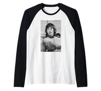 Mick Jagger Los Rolling Stones Entre la era de los Botones Camiseta Manga Raglan