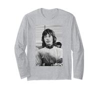 Mick Jagger Los Rolling Stones Entre la era de los Botones Manga Larga