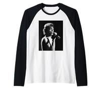 Mick Jagger Tattoo You Tour de los Rolling Stones 1982 Camiseta Manga Raglan
