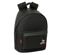 MICKEY & FRIENDS RACING - TEEN - Mochila Juvenil para Portátil 14.1", Ideal para Jóvenes de Diferentes Edades, Cómoda y Versátil, Calidad y Resistencia, 31x16x41 cm