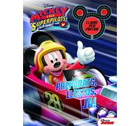 Mickey i els superpilots. Llibre per pintar. Preparats, llestos, ja! (Disney)