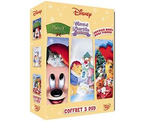 Mickey, il était deux fois Noël + Winnie l'ourson - Joyeux Noël + Tibère et la maison bleue - Joyeux Noël avec Tibère [Francia] [DVD]