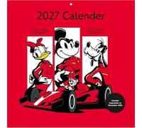 MICKEY & MINNIE MOUSE 2027: Wandkalender 30x30 cm (30x60 cm geöffnet) mit Notizkalendarium und Disney-Klassikern
