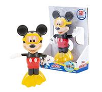 Mickey Minnie - Swimmer Figure de 17cm, muñeco Mickey Mouse con Cuerda para moverse en el Agua, 1 Figura con Traje de Nadador y Gafas de Snorkel, Sumergible para la Hora del baño, Famosa (MCC22000)