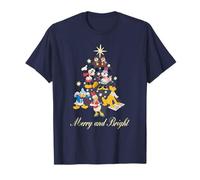 Mickey Mouse and Friends Merry And Bright Navidad Camiseta