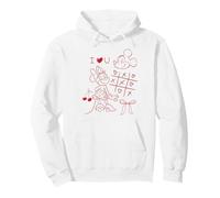 Mickey Mouse And Minnie I Love You Valentine Sudadera con Capucha