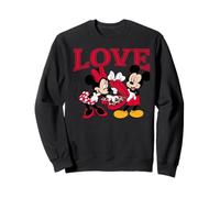 Mickey Mouse And Minnie Love Valentine Sudadera