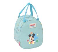 MICKEY MOUSE BABY - Bolso Portameriendas, Portatodo, Calidad y Máxima Resistencia, Porta Comida, Recreo, 19x14x22 cm
