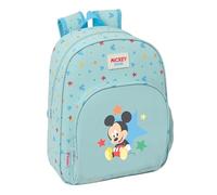 MICKEY MOUSE BABY - Mochila Infantil, Ideal para Niños de Diferentes Edades, Cómoda y Versátil, Calidad y Resistencia, 28x10x34 cm
