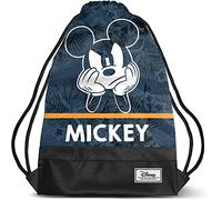 Mickey Mouse Blue-Saco de Cuerdas Storm con Asas, Azul Oscuro, 34 x 49 cm