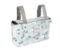 Mickey Mouse Bonny-Bolso Organizador Carro Bebé Hamper Mommy, Azul, 31 x 27 cm